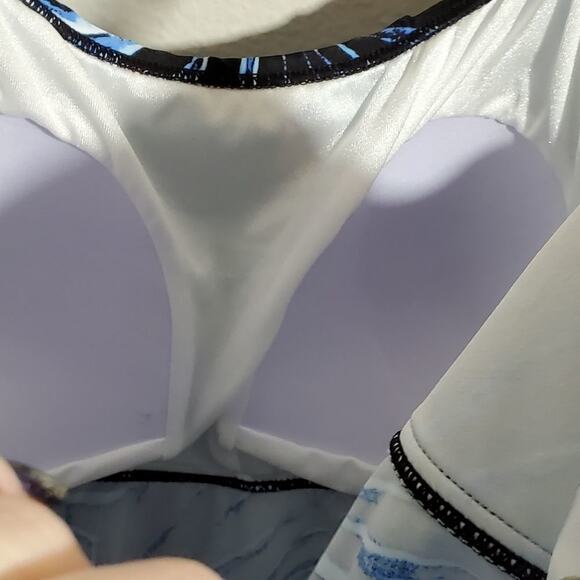 Maxine of Hollywood palm 2pc‎ Tiered tankini boy shorts Plus Size 20 W New - Picture 9 of 13